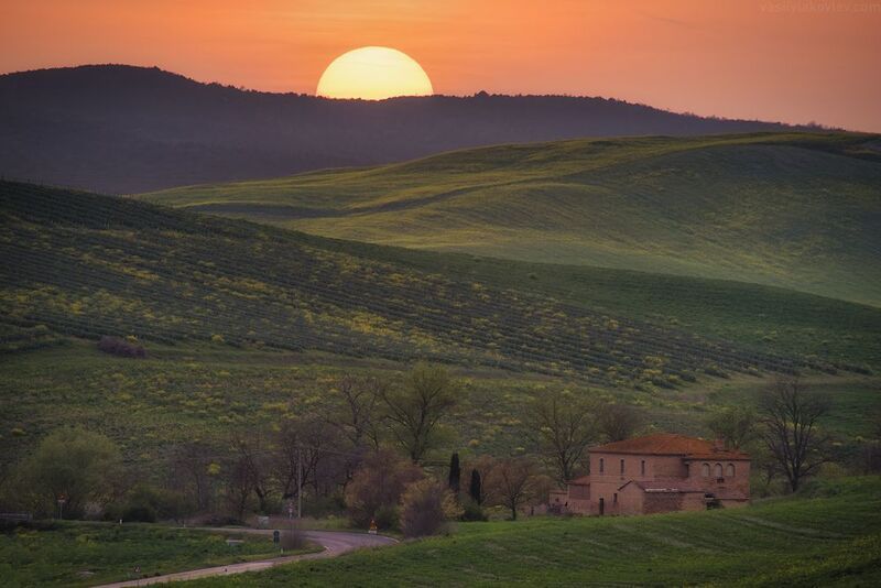 фототур, италия, тоскана Вечер в Тосканеphoto preview