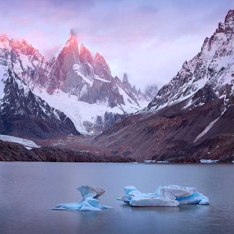 patagonia, cerrotorre, lagunatorre, losglaciaresnational park, elchalten Laguna Torre, Patagonia, Argentina, Патагония, Аргентина, Эль Чальтен, лагуна Торре, Серро Торреphoto preview