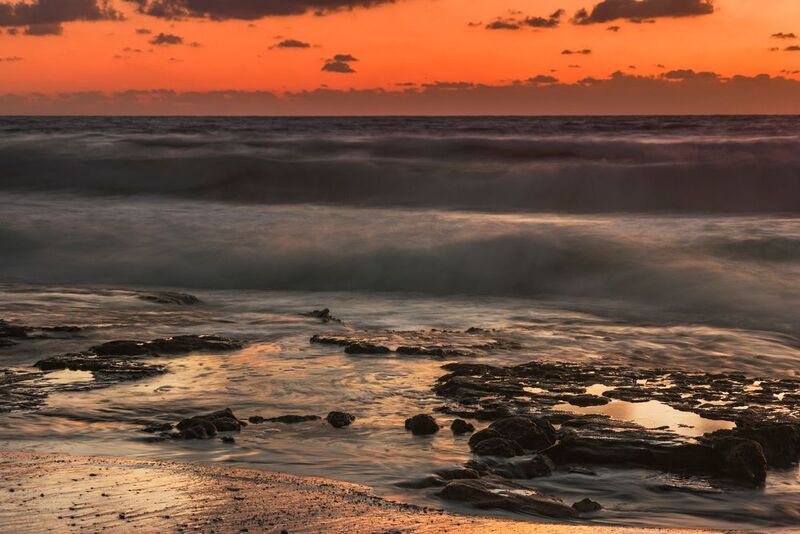 Mediterranean Sea, Sunset фото превью