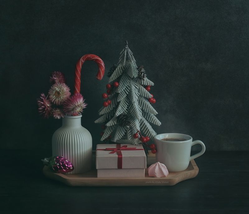 натюрморт, рождественский натюрморт, новогодний натюрморт, christmas still life, new year\\\\\\\'s still life, holiday, new year, christmas Предновогоднийphoto preview