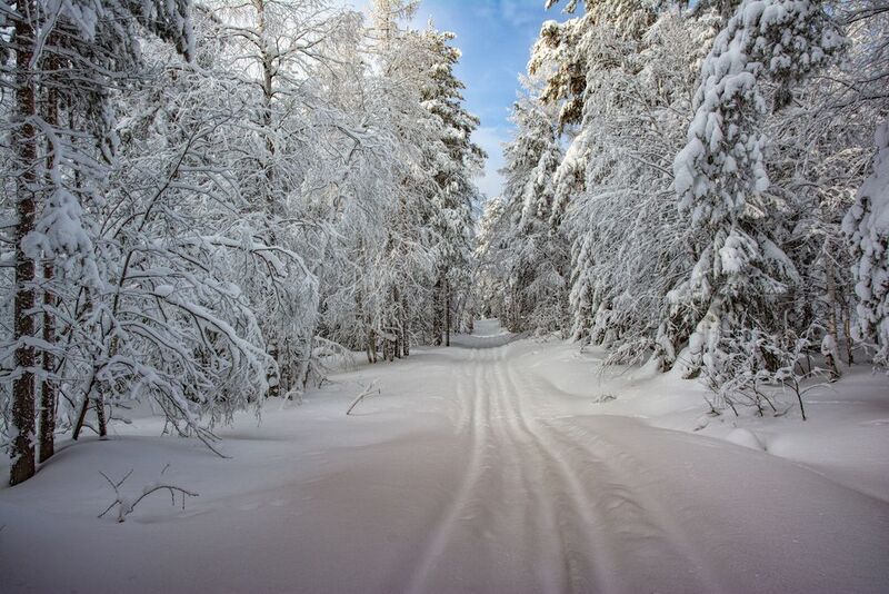 Зимняя дорогаphoto preview