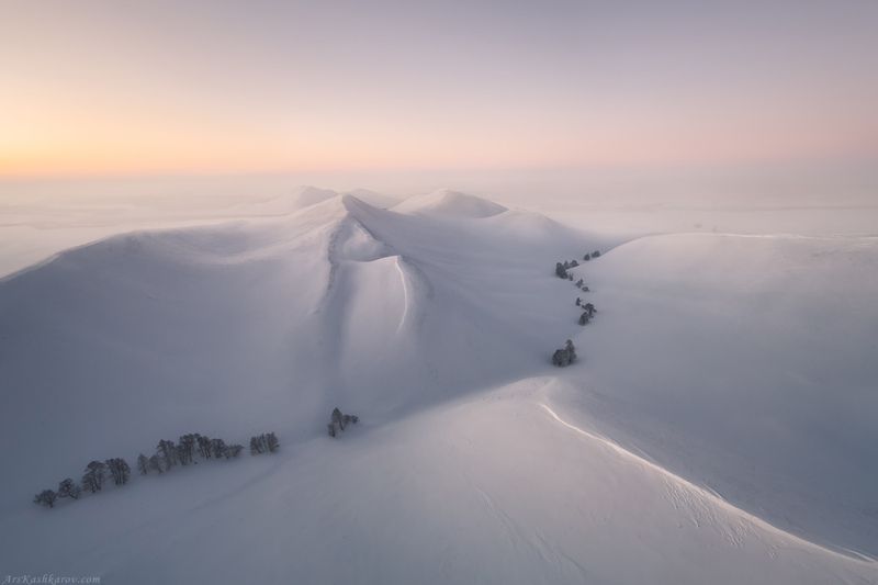 оренбуржье, зима, долгие горы, урал, степь, степной пейзаж, оренбургская область, карамурунтау Долгие горы зимойphoto preview