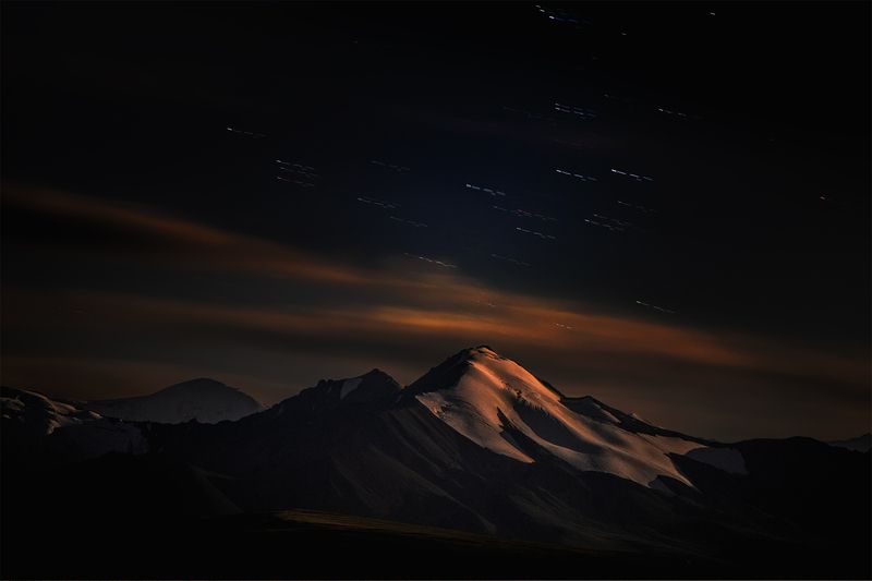 кыргызстан, сары-джаз Лунная ночьphoto preview