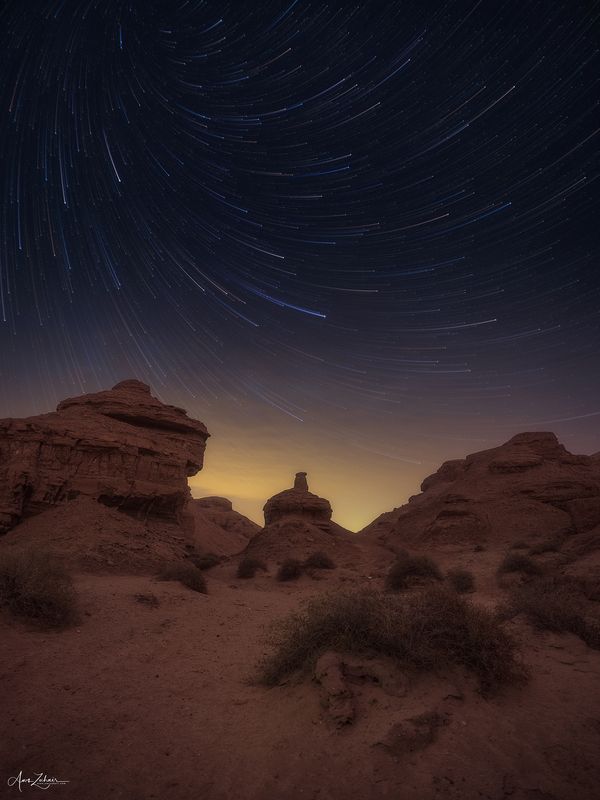 startrails Al-Tar Cavesphoto preview