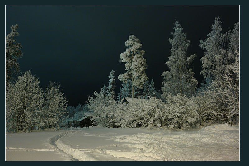 Зимняя  тишина и Морозphoto preview