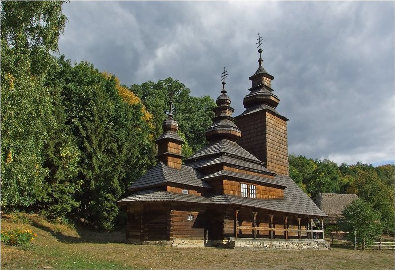 пирогово Деревянные церкви Русиphoto preview