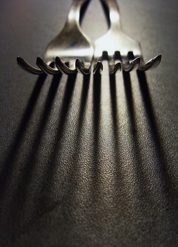 вилки,тень,фактура тениphoto preview