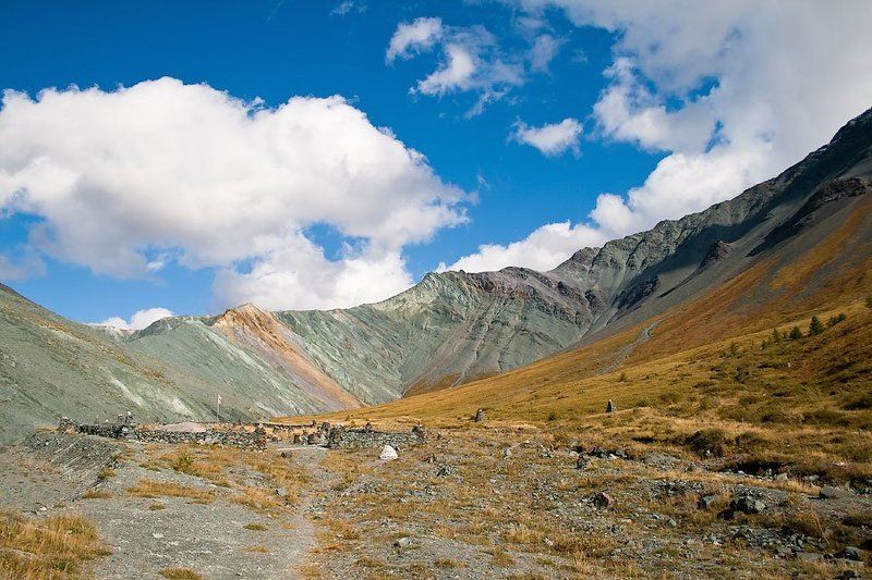 алтай, горы, ярлу, рерих, долина Город Рериха в Долине Эдельвейсовphoto preview