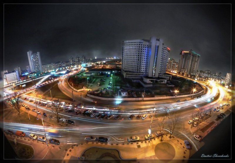 город, ночь, огни ***photo preview