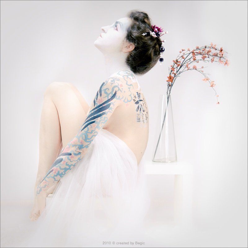 begic, цвет сакуры, япония, гейша, японка, весна. Цвет сакурыphoto preview