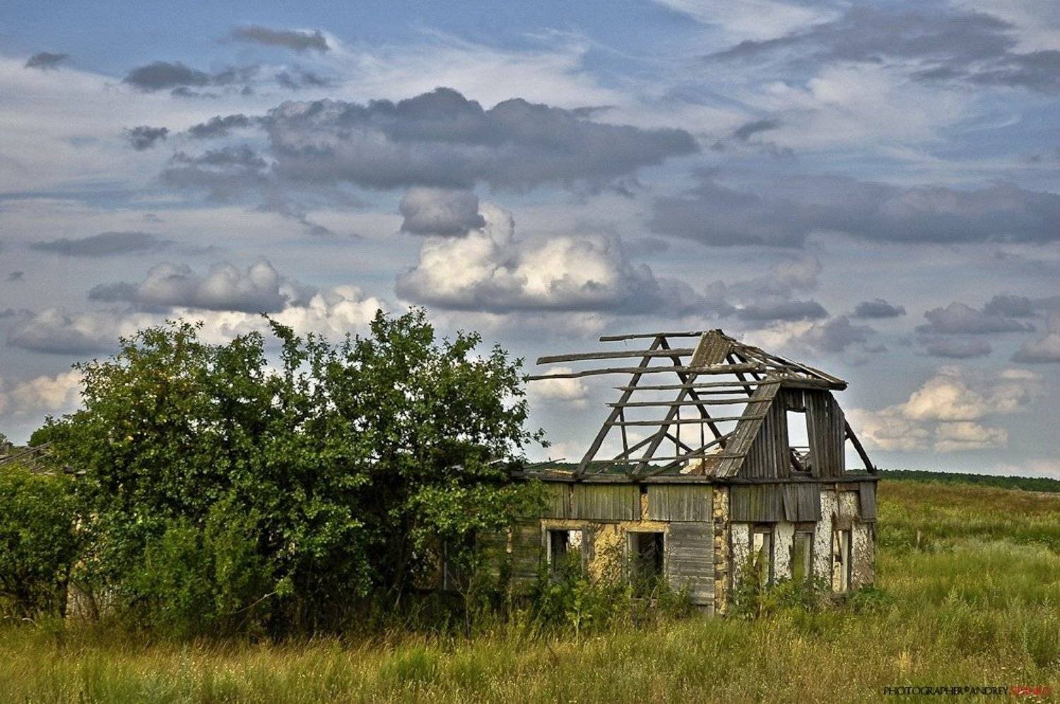станко пейзаж старый дом, Андрей Станко