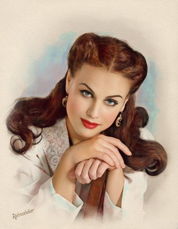 ретро,винтаж Скарлетт.photo preview