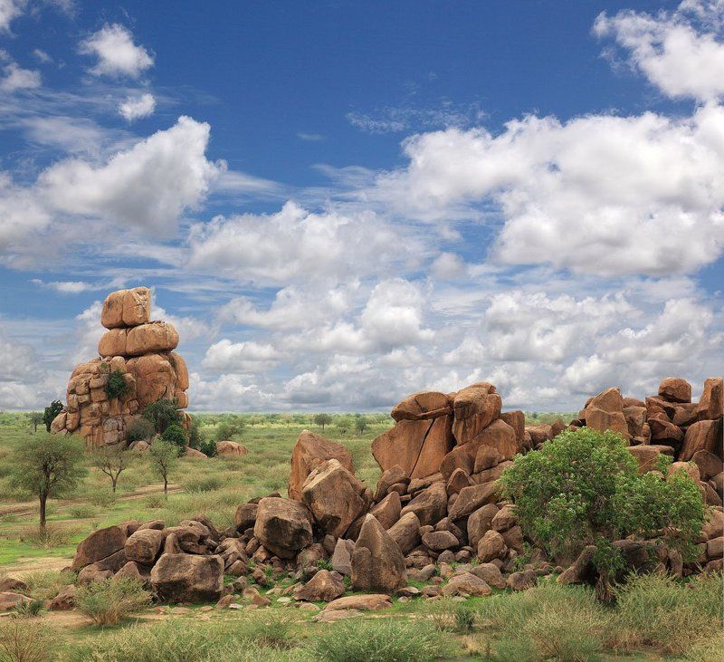 горы,валуны,камни,пейзаж,африка,судан,небо #12photo preview