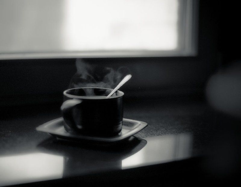 Утро, дом, окно, кофеphoto preview