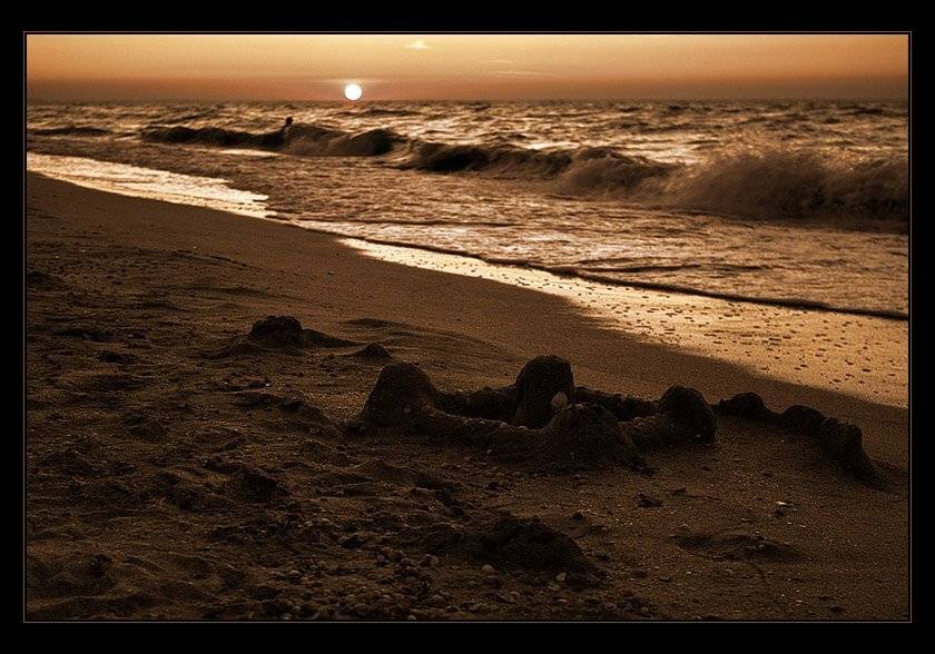 Замки на песке.... Автор: Екатерина (PhotoJourneys.ru) Васягина азовское море, Екатерина (PhotoJourneys.ru) Васягина