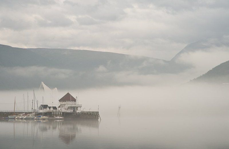 Бухта в тумане.photo preview