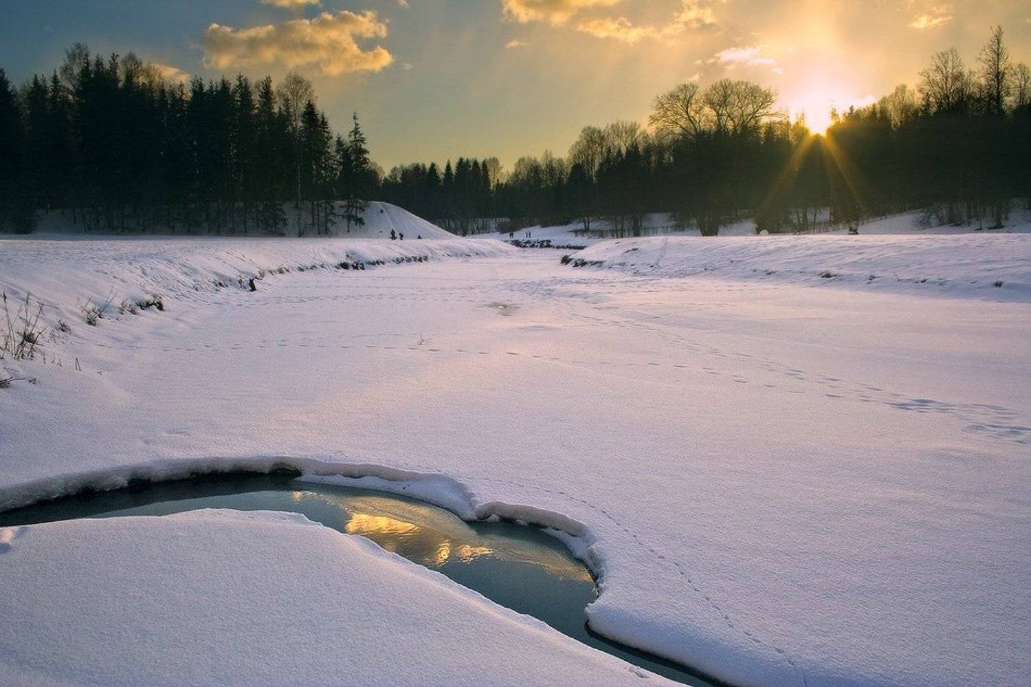 На пороге весны. Автор: Viktor Kalechenkov , Viktor Kalechenkov