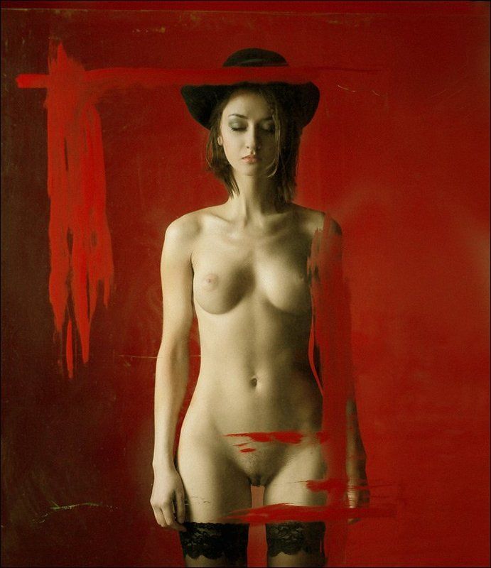 портрет Фрау, с элементами чёрных трусов...photo preview