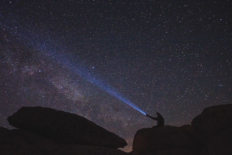 аракуль, шиханы, челябинская область, россия, урал, звезды, млечный путь, галактика, звезда, камни, пейзаж Кто ищет, тот найдет ...photo preview
