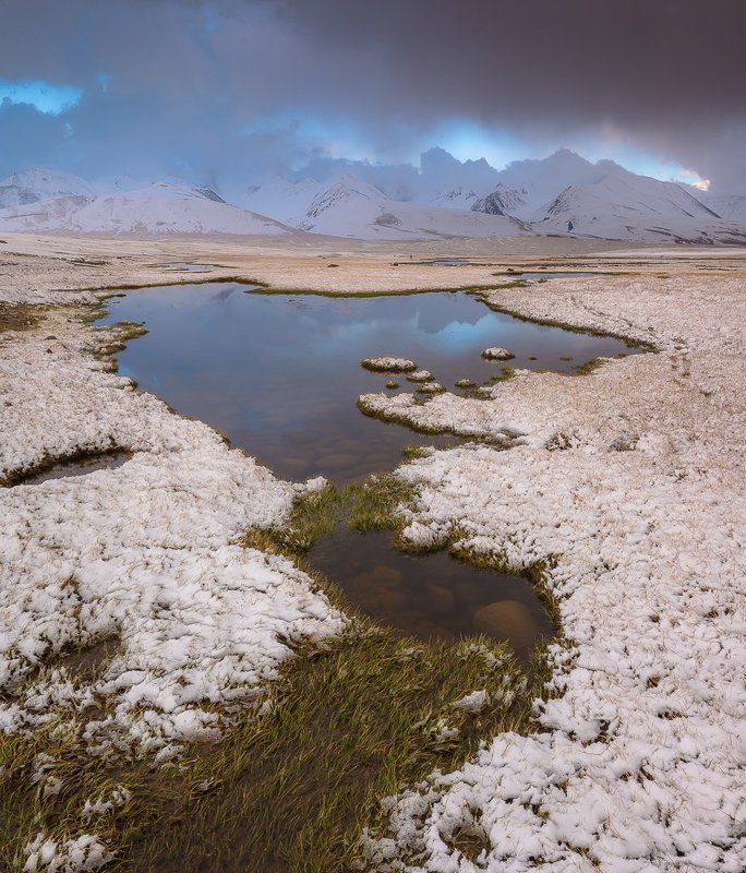 киргизия Высокогорные озера Киргизии... фото превью
