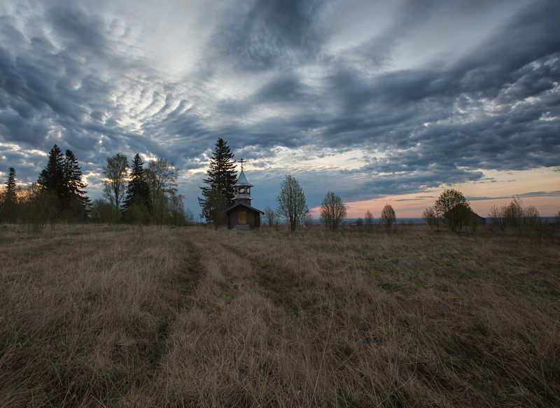 Небо озеро, Часовня ...photo preview