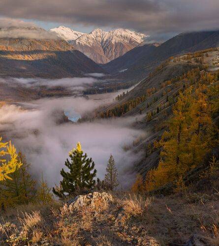 Ущелье Аргут на рассвете.