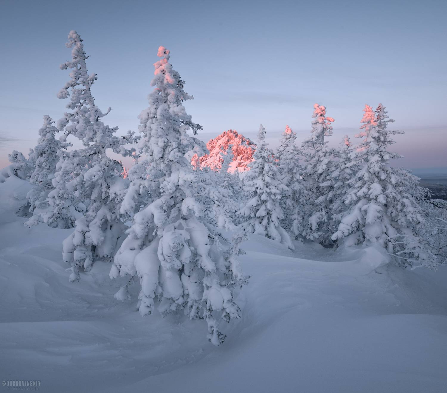 Откликной гребень. Автор: Дубровинский Михаил таганай, южный урал, горы, откликной гребень, зима, снег, Дубровинский Михаил