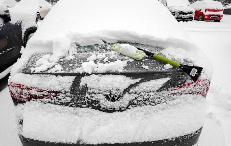 Кто жаловался, что снега мало в Москве?photo preview