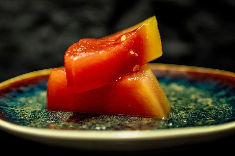 еда, мировой, закусон Это забытый солёно мочёный арбуз, вкуснотаphoto preview