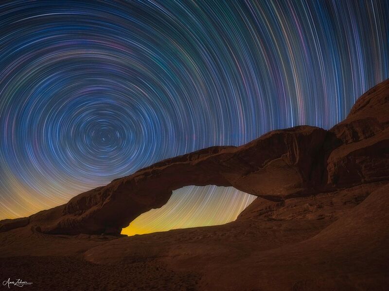 startrails The Arch фото превью