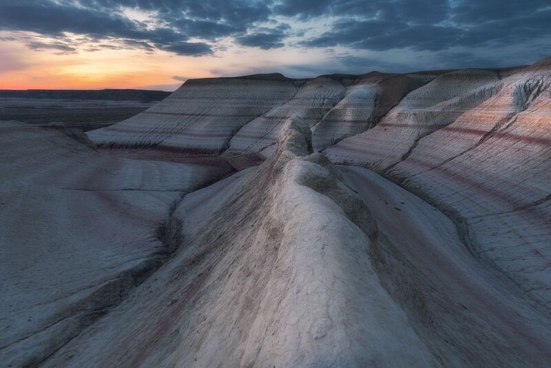 Казахстан Мангистау Мангышлак Кызылкуп урочище_Кызылкуп По дороге за утренним пирожным фото превью