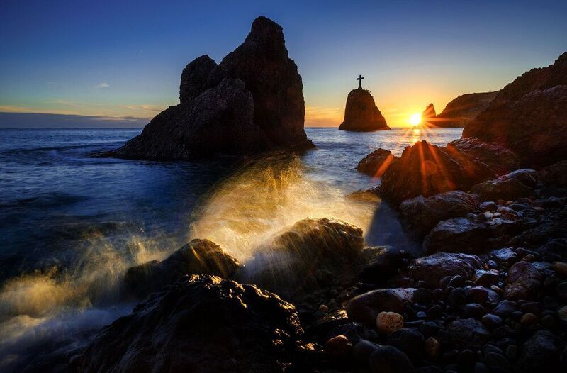 мыс фиолент, крым, закат, море Мыс Фиолентphoto preview