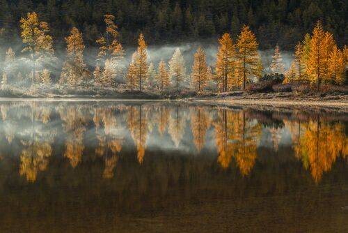 Колымское утро.