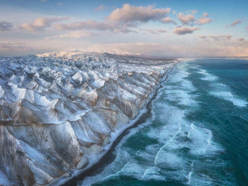 курилы Белые скалы.photo preview