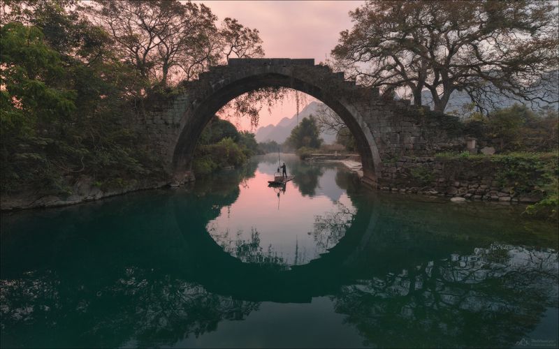 китай, china, яншо,Yángshuò, Гуйлинь, Guìlín, Мост Фули,  fuli bridge, фототур в китай, фототуры 2026, phototravel.pro Провинциальный Китайphoto preview
