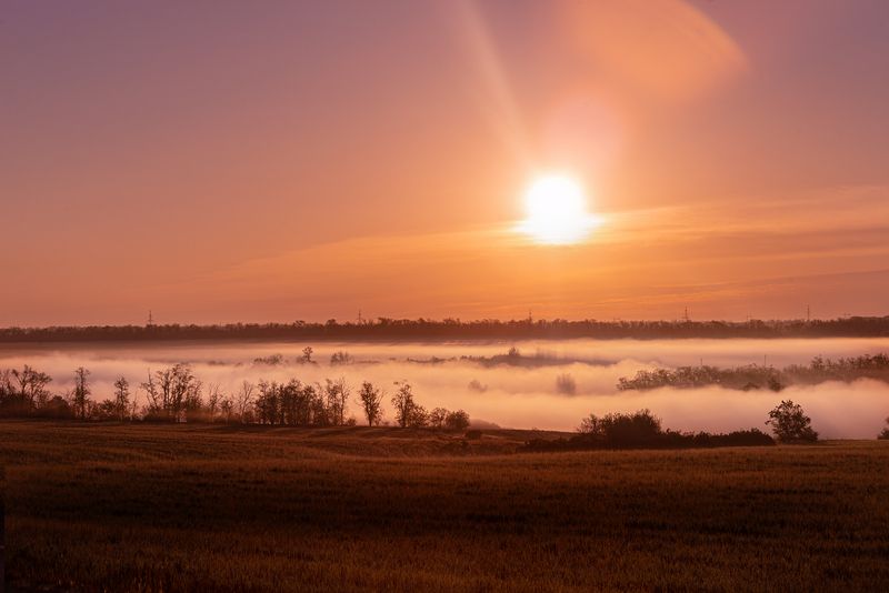 Ночевала тучка золотая.....photo preview