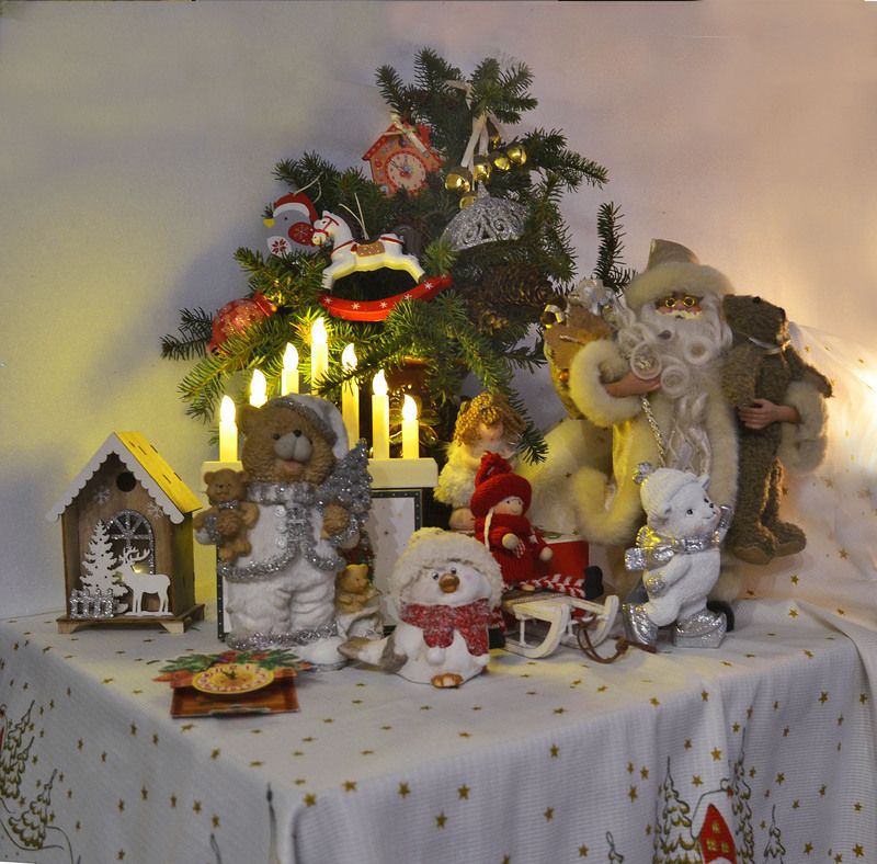 still life, натюрморт,  фото натюрморт, зима, январь, свечи, ветки ели, новогодние игрушки, настроение С Новым годом!photo preview