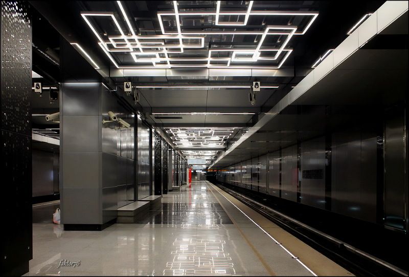 метро, москва, архитектура, транспорт, город, подземка станция метро Говорово. Москваphoto preview