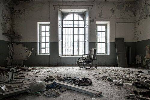 Abandoned psychiatric hospital