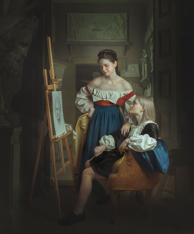 Напиши мой портрет, художникphoto preview