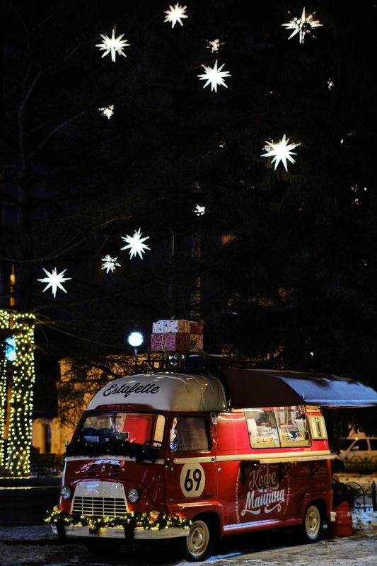 кофебус, красноярск, новый год Под звёздным небомphoto preview