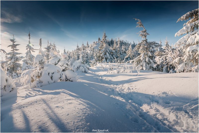 polska, beskidy, góry, zima ***photo preview