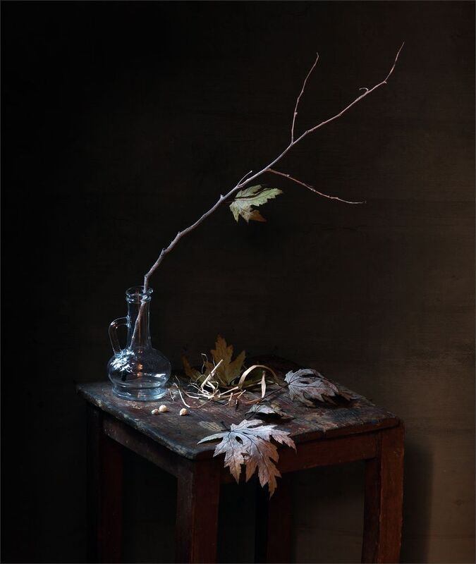 натюрморт листья клёна С листьями клёна фото превью