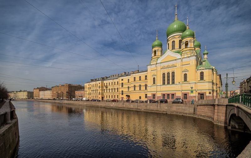 санкт-петербург. канал грибоедова. весна  фото превью