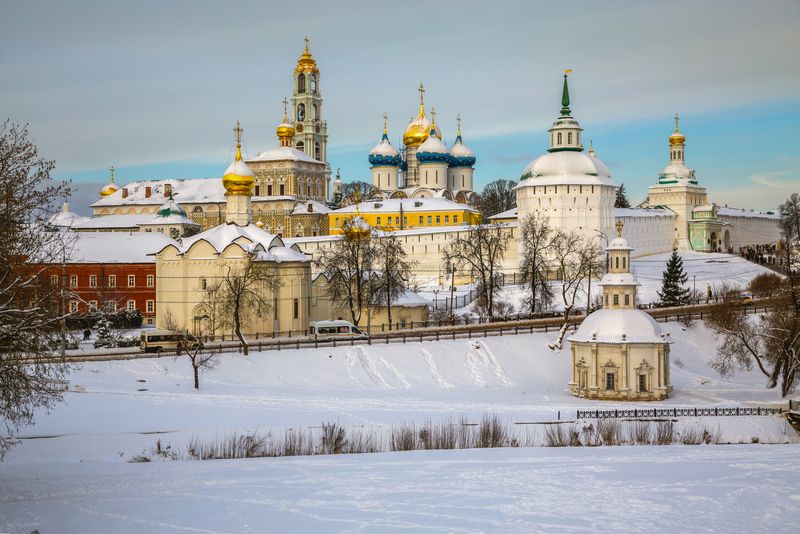 зима пейзаж Сергиев Посадphoto preview