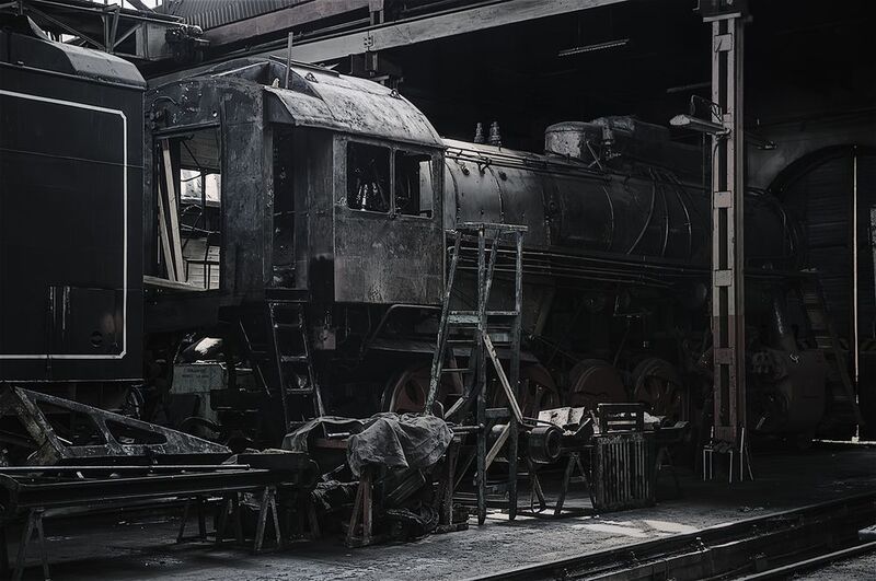 депо, стойло, паровоз, серия л, лебедянка Ценности фото превью