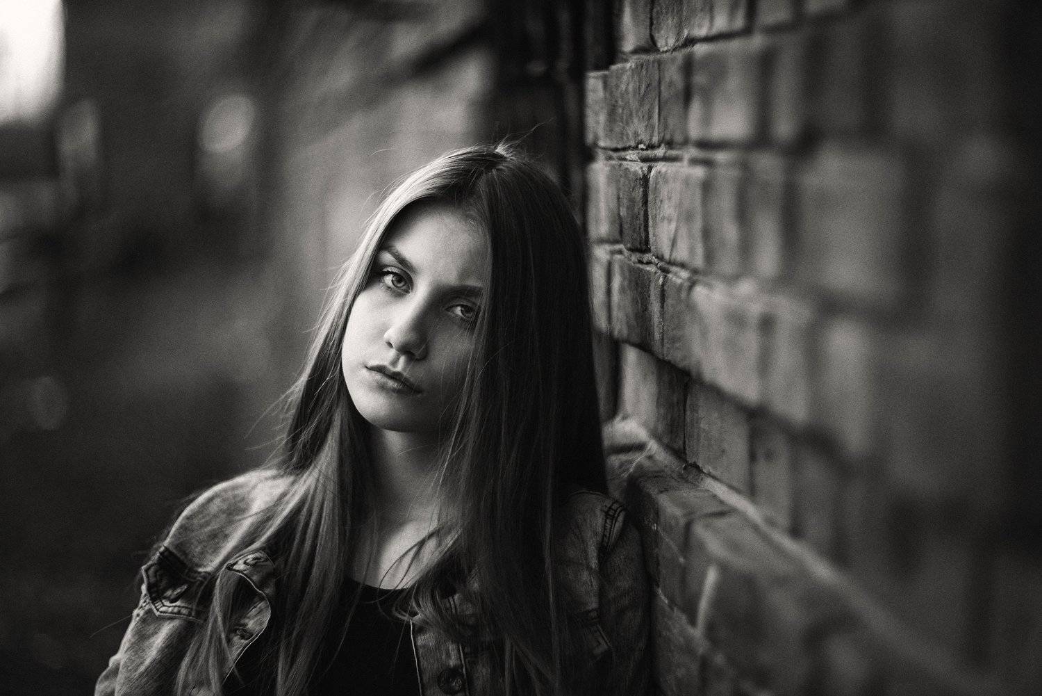 Лера. Автор: Firsov Andrey b\w, girl, Firsov Andrey