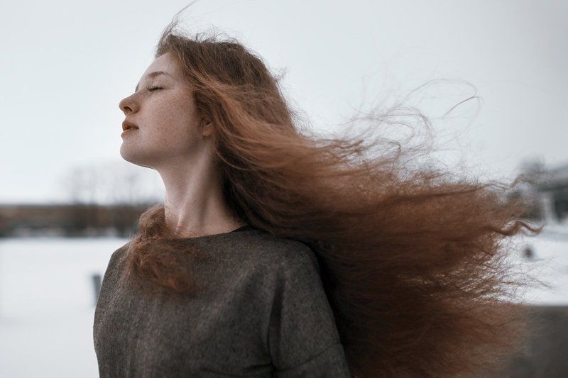 девушка, волосы, рыжая, веснушки, портрет, sony alpha, portrait, girl, ginger Левphoto preview
