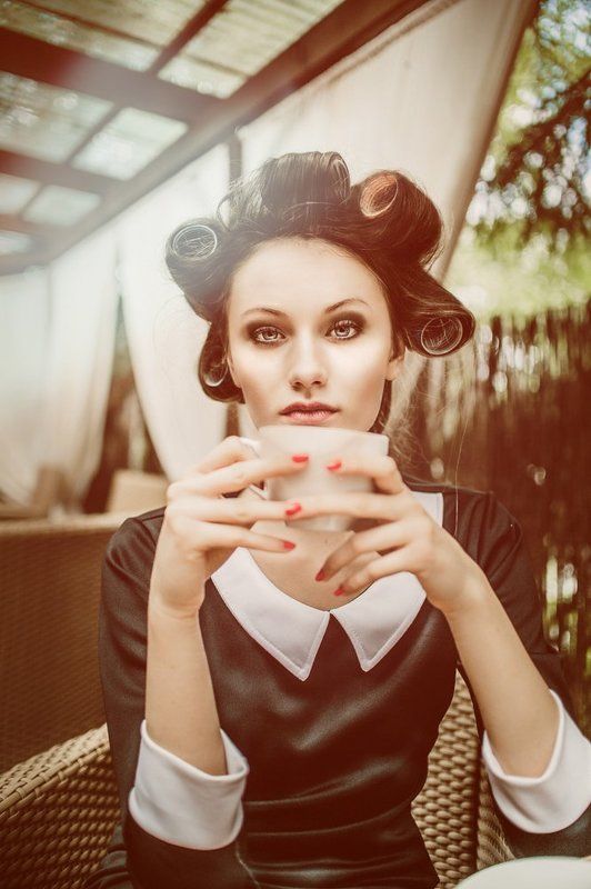 beauty, hairrollers, photography Martinaphoto preview