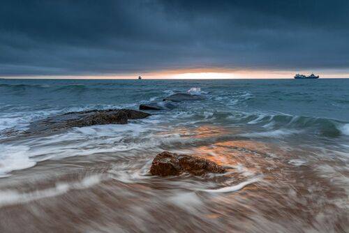 Early morning on the beach